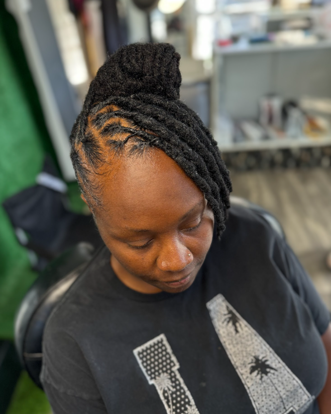 Loc Bun